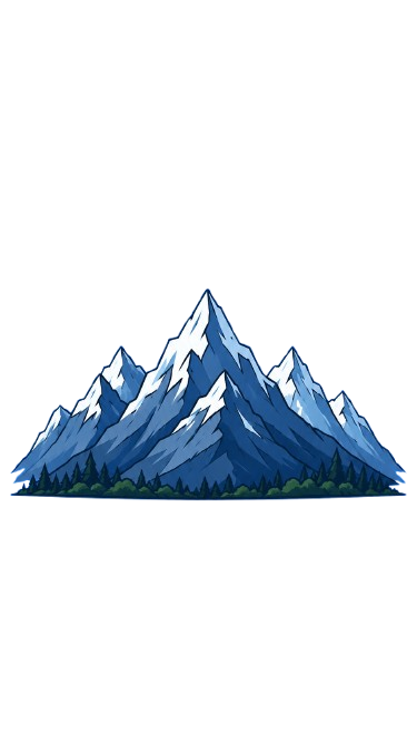 Distant Mountain Range